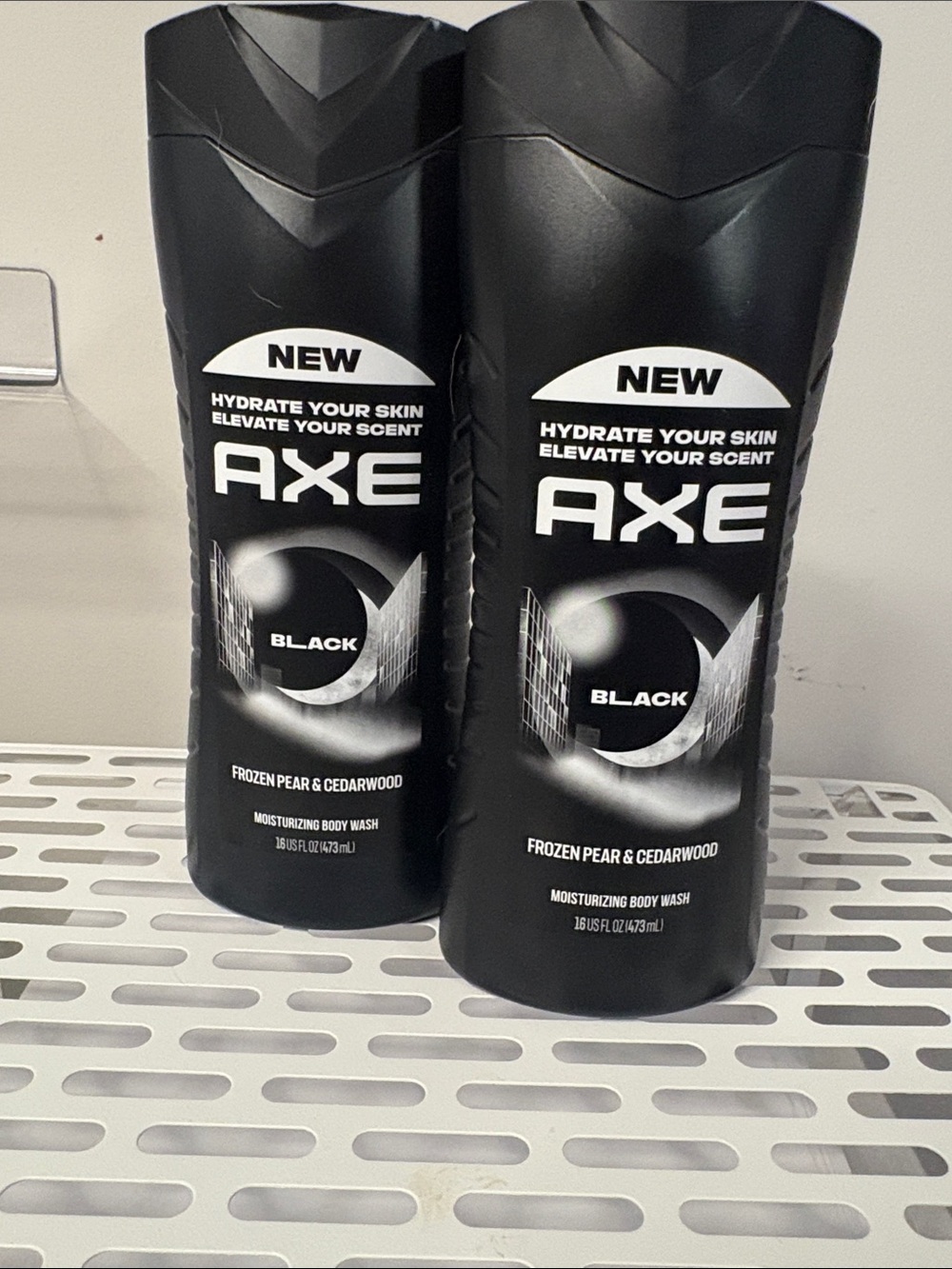 🖤 AXE Black Frozen Pear & Cedarwood Body Wash 2 Pack 🚿